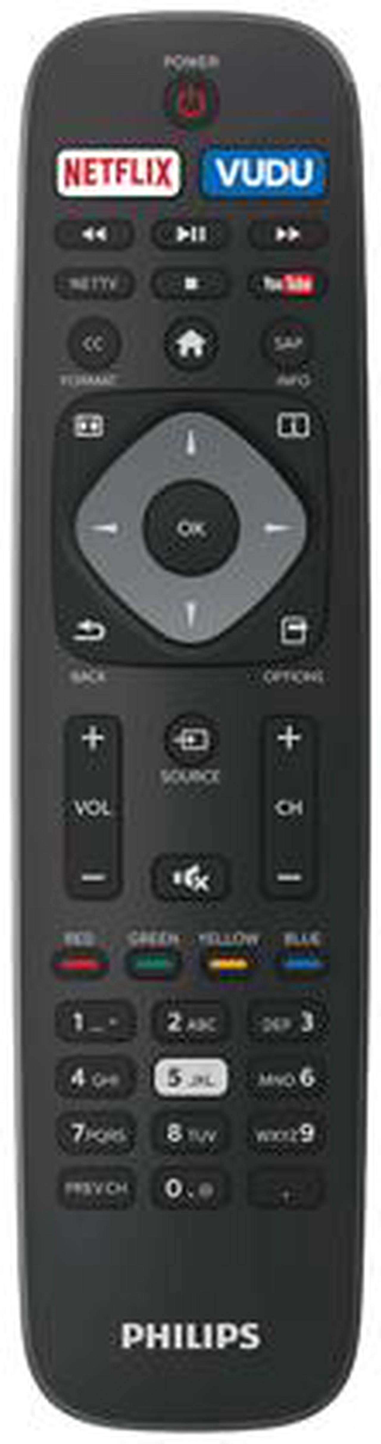 Alt view image 6 of 6 - Philips 5000 Series 55" Smart Ultra HDTV 4K LED TV 55PFL5602/F7