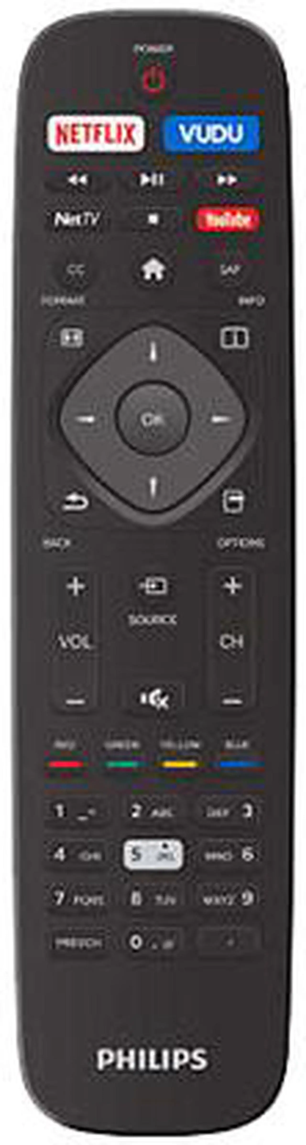 Alt view image 7 of 8 - Philips 5000 Series 50" 4K 60Hz Smart UltraHDTV 50PFL5703/F7