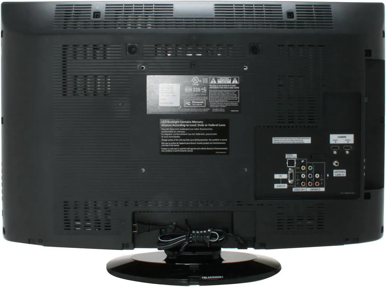 Alt view image 5 of 8 - Panasonic Viera 32" 720p LCD HDTV