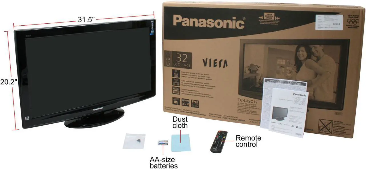 Alt view image 8 of 8 - Panasonic Viera 32" 720p LCD HDTV