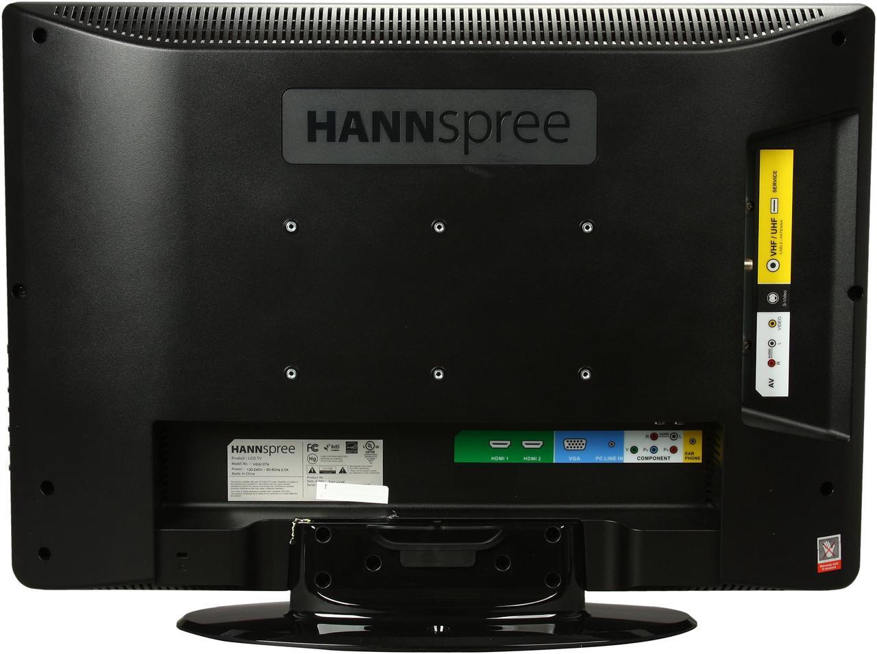 Alt view image 5 of 8 - HANNspree 25" 1080p 60Hz LCD HDTV