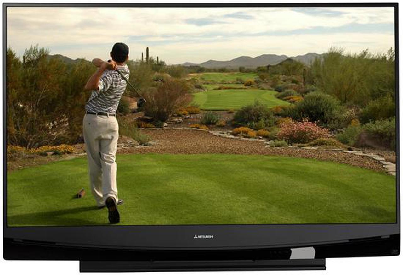 Main image of MITSUBISHI ELECTRIC  73" DLP 120Hz Rear Projection HDTV - WD-73737