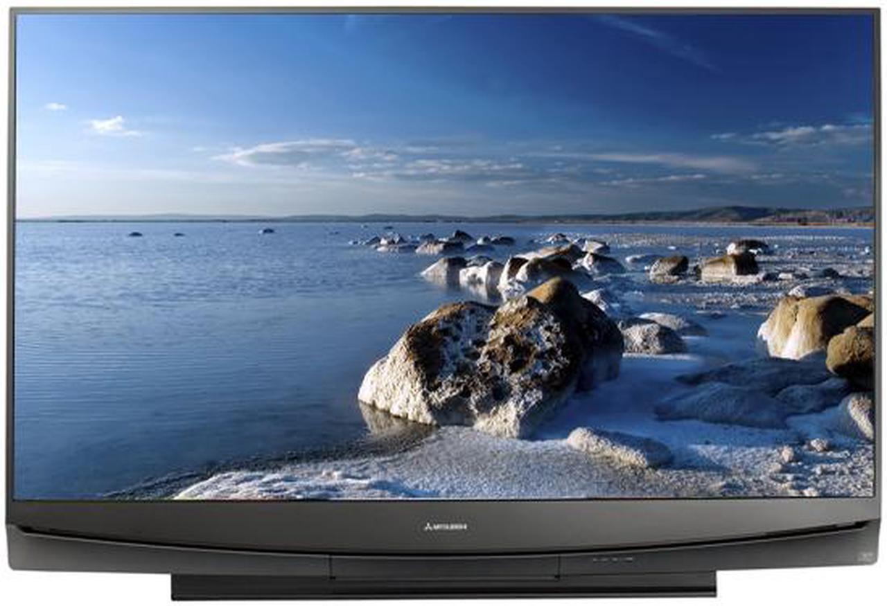 Alt view image 2 of 5 - MITSUBISHI ELECTRIC WD60C9 60" 16:9 Black DLP Technology 1080p 120Hz Rear Projection HDTV