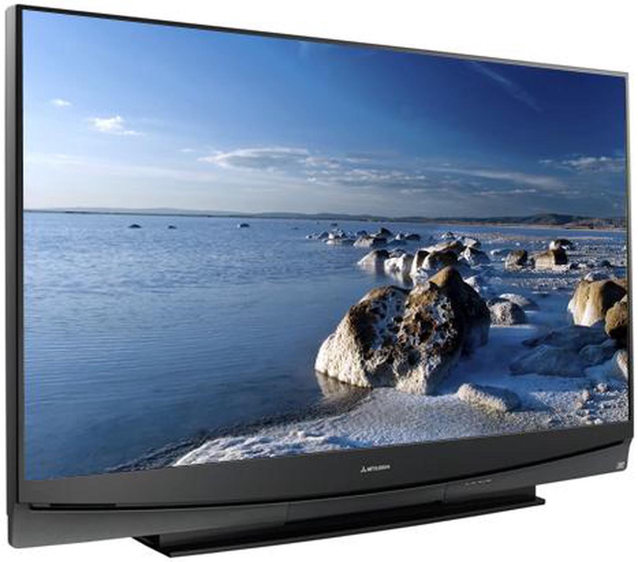 Alt view image 3 of 5 - MITSUBISHI ELECTRIC WD60C9 60" 16:9 Black DLP Technology 1080p 120Hz Rear Projection HDTV