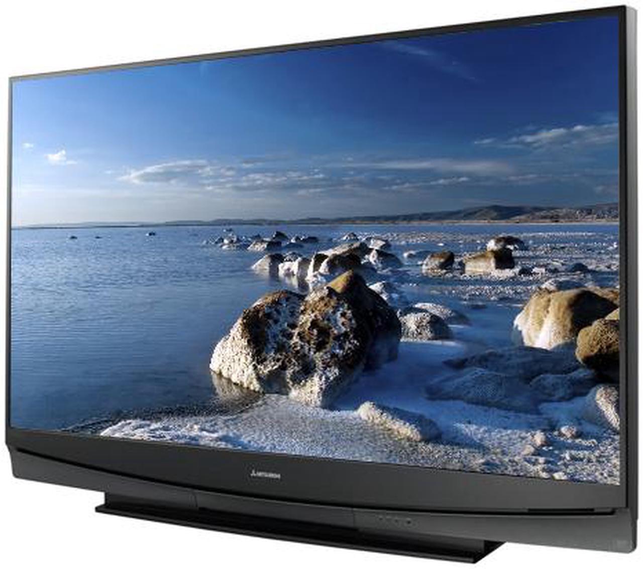 Main image of MITSUBISHI ELECTRIC WD60C9 60" 16:9 Black DLP Technology 1080p 120Hz Rear Projection HDTV