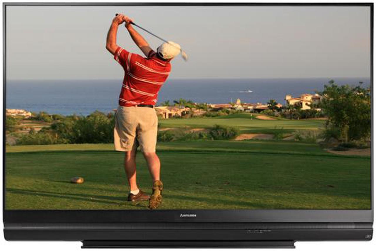 Main image of MITSUBISHI ELECTRIC WD73642 73" 16:9 Platinum Black DLP Technology Class 3D Home Cinema TV