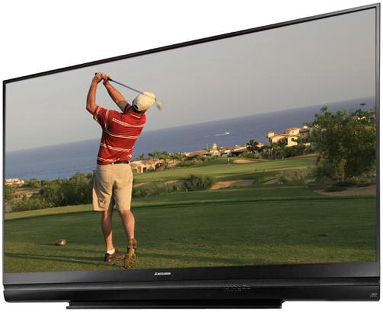 Alt view image 2 of 5 - MITSUBISHI ELECTRIC WD73642 73" 16:9 Platinum Black DLP Technology Class 3D Home Cinema TV