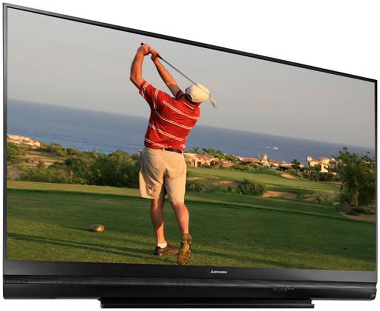 Alt view image 3 of 5 - MITSUBISHI ELECTRIC WD73642 73" 16:9 Platinum Black DLP Technology Class 3D Home Cinema TV
