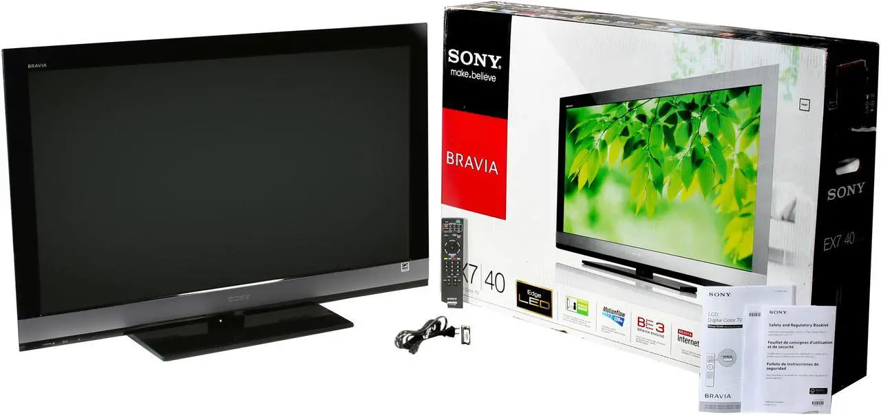 Alt view image 7 of 7 - SONY BRAVIA 40" Internet- Ready 1080p 120Hz LED-LCD HDTV KDL-40EX700