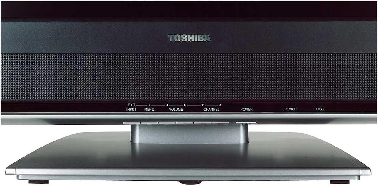 Alt view image 7 of 8 - TOSHIBA REGZA 37HLV66 37" Black/Silver LCD HDTV w/ DVD Player & ATSC Tuner