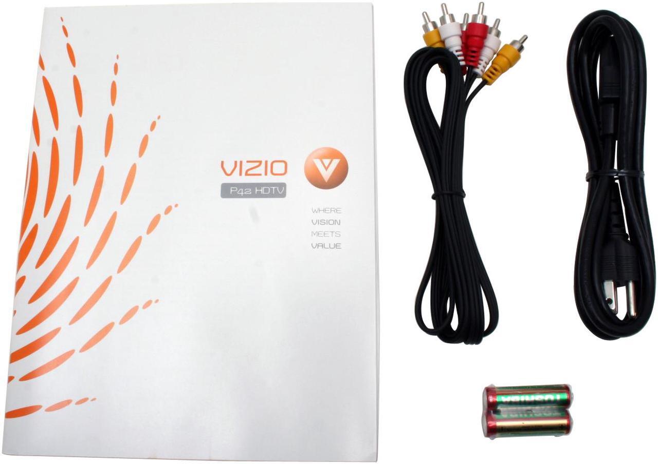 Alt view image 13 of 13 - VIZIO 42" Plasma TV With ATSC Tuner P42HDTV10A