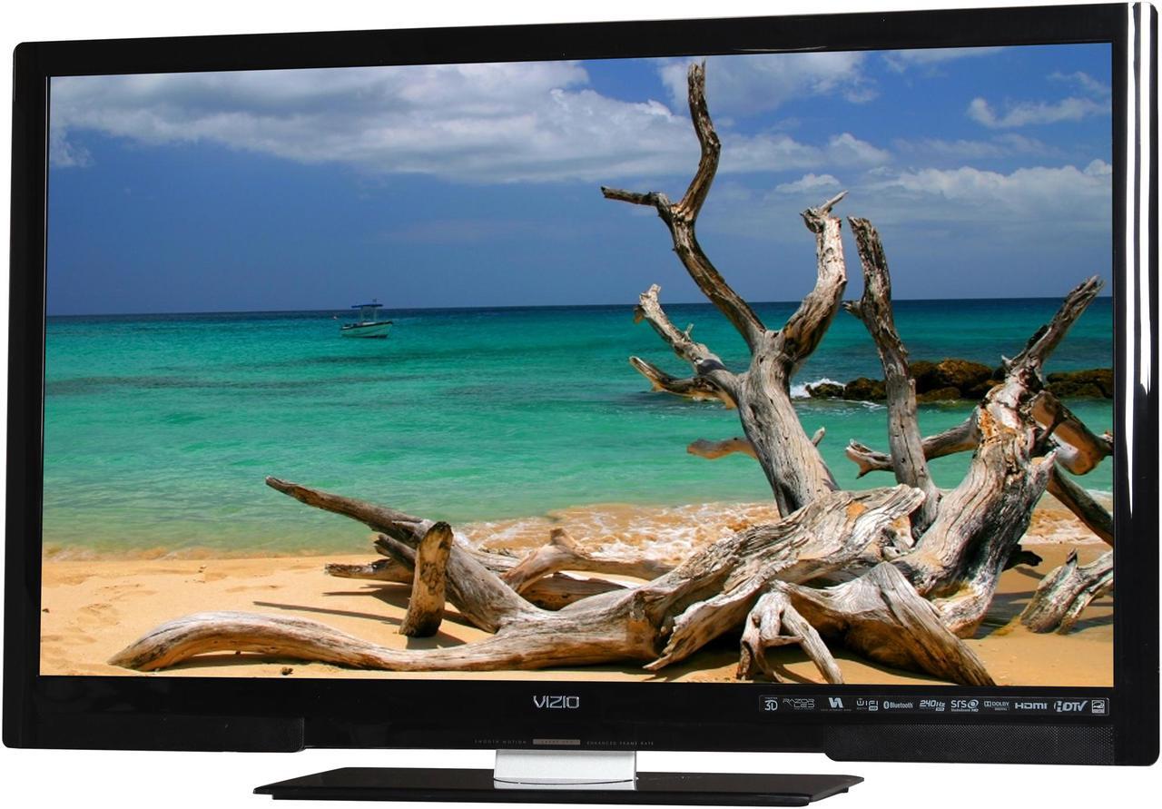 Alt view image 2 of 14 - Vizio 46" 3-D Ready 1080p 240Hz LCD HDTV