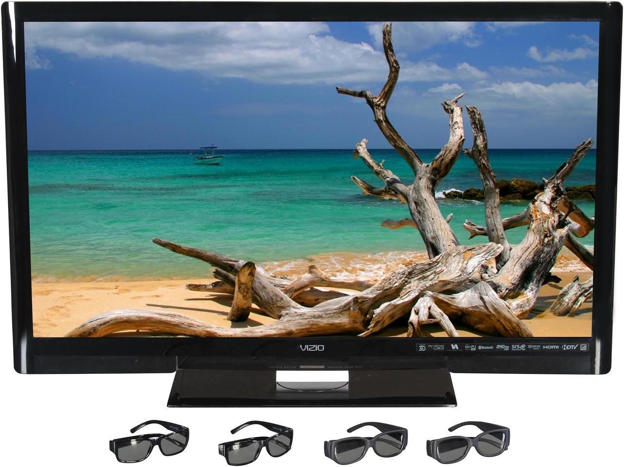 Alt view image 7 of 14 - Vizio 46" 3-D Ready 1080p 240Hz LCD HDTV