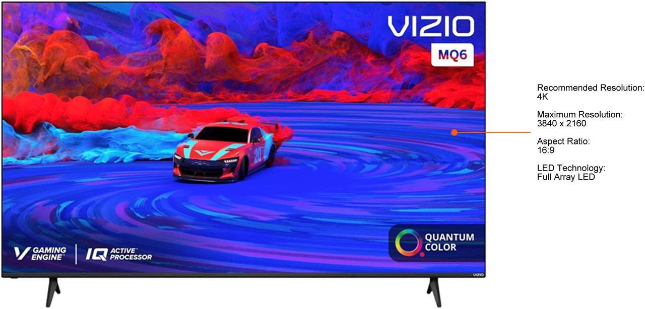 Alt view image 3 of 6 - VIZIO M-Series Quantum 65" Class (64.5" Diag.) 4K HDR Smart TV | M65Q6-J09