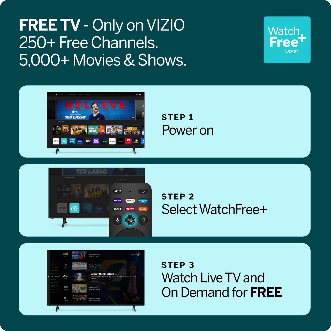 Alt view image 7 of 20 - VIZIO 50-inch MQX-Series 4K 120Hz QLED HDR10+ Smart TV with Dolby Vision, Active Full Array, 240Hz @ 1080p PC Gaming, WiFi 6E, Apple AirPlay, Chromecast Built-in, M50QXM-K01 2023