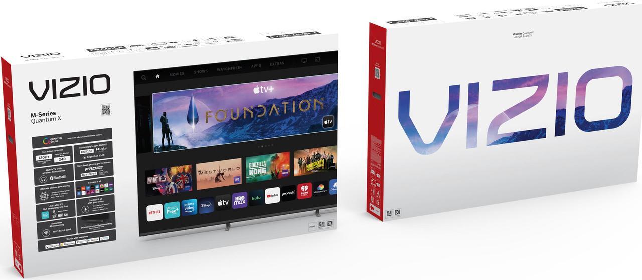 Alt view image 19 of 20 - VIZIO 50-inch MQX-Series 4K 120Hz QLED HDR10+ Smart TV with Dolby Vision, Active Full Array, 240Hz @ 1080p PC Gaming, WiFi 6E, Apple AirPlay, Chromecast Built-in, M50QXM-K01 2023