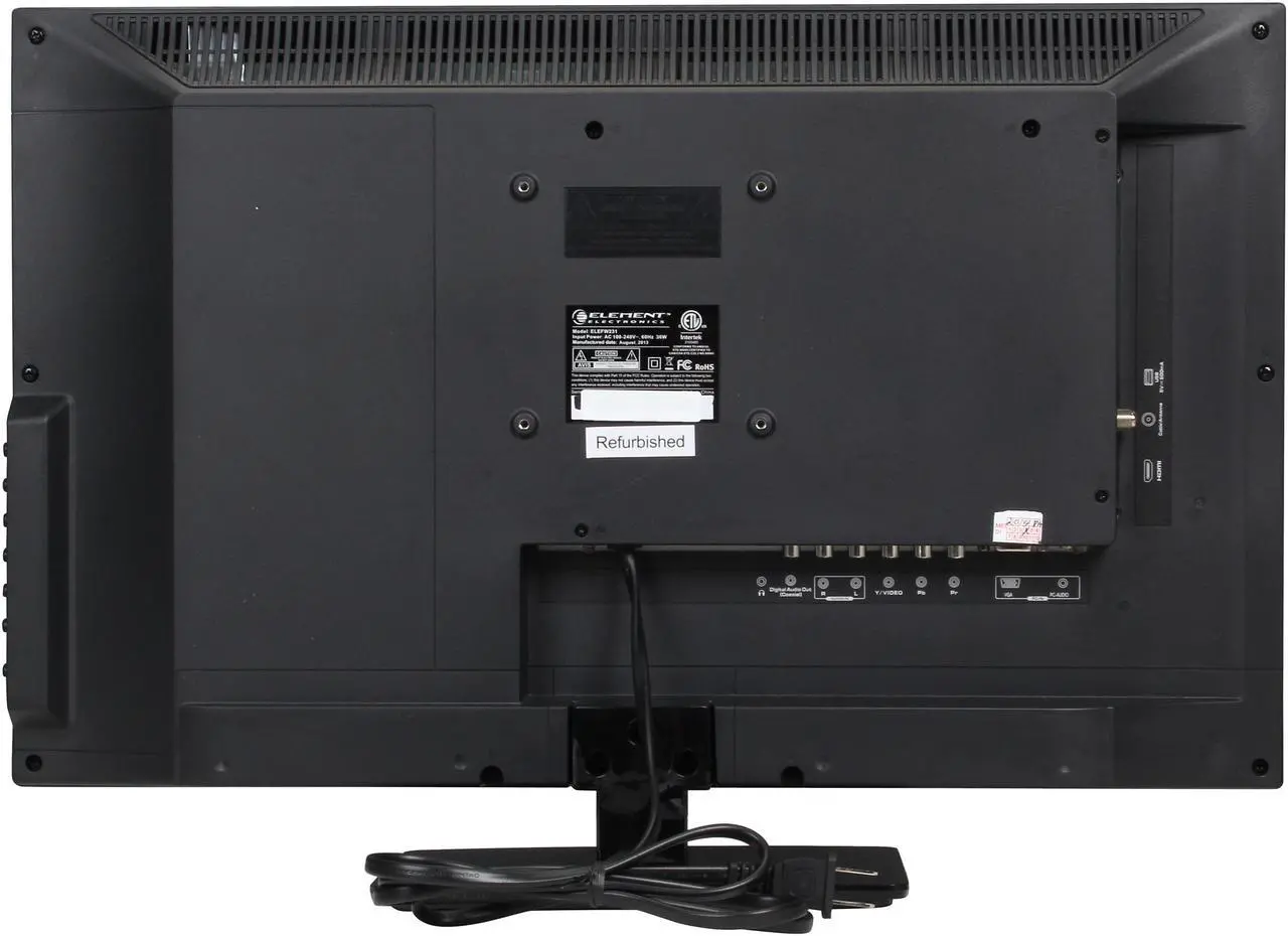 Alt view image 5 of 9 - ELEMENT 23" 720p LED-LCD HDTV -