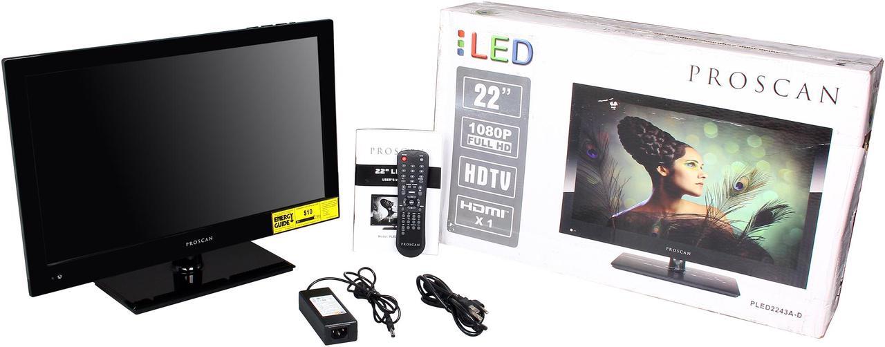 Alt view image 10 of 10 - Proscan 22" 1080p 60Hz LED HDTV