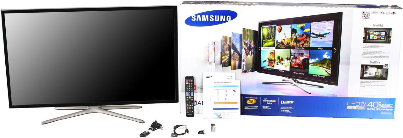 Alt view image 9 of 9 - Samsung 40" Class 1080p 60Hz Smart LED TV - UN40F5500AFXZA