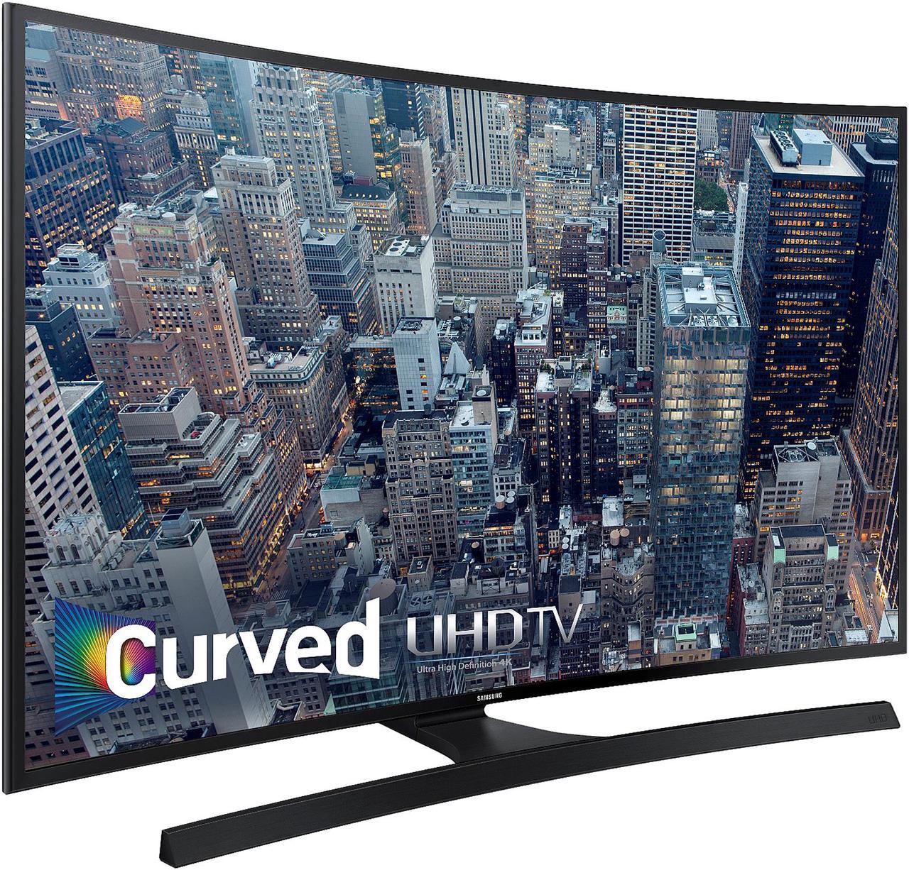 Alt view image 3 of 4 - Samsung UN40JU6700FXZA 40-Inch 2160p 4K UHD Smart Curved LED TV - Black