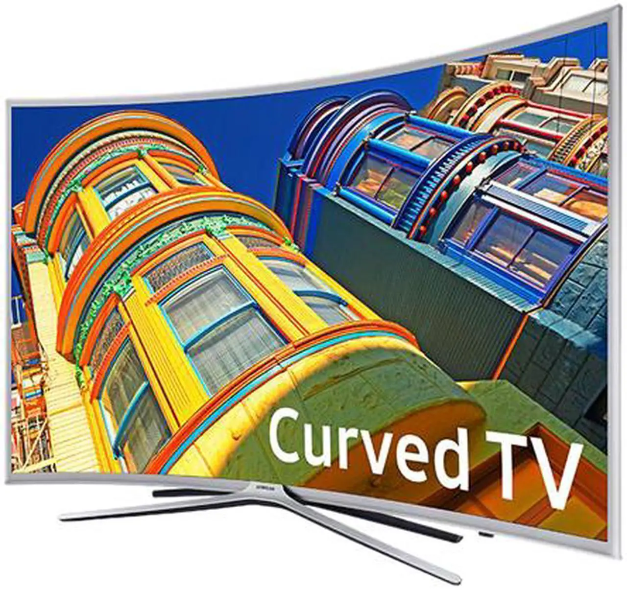Alt view image 2 of 4 - Samsung UN49K6250AFXZA 49-Inch 1080p HD Smart Curved LED TV