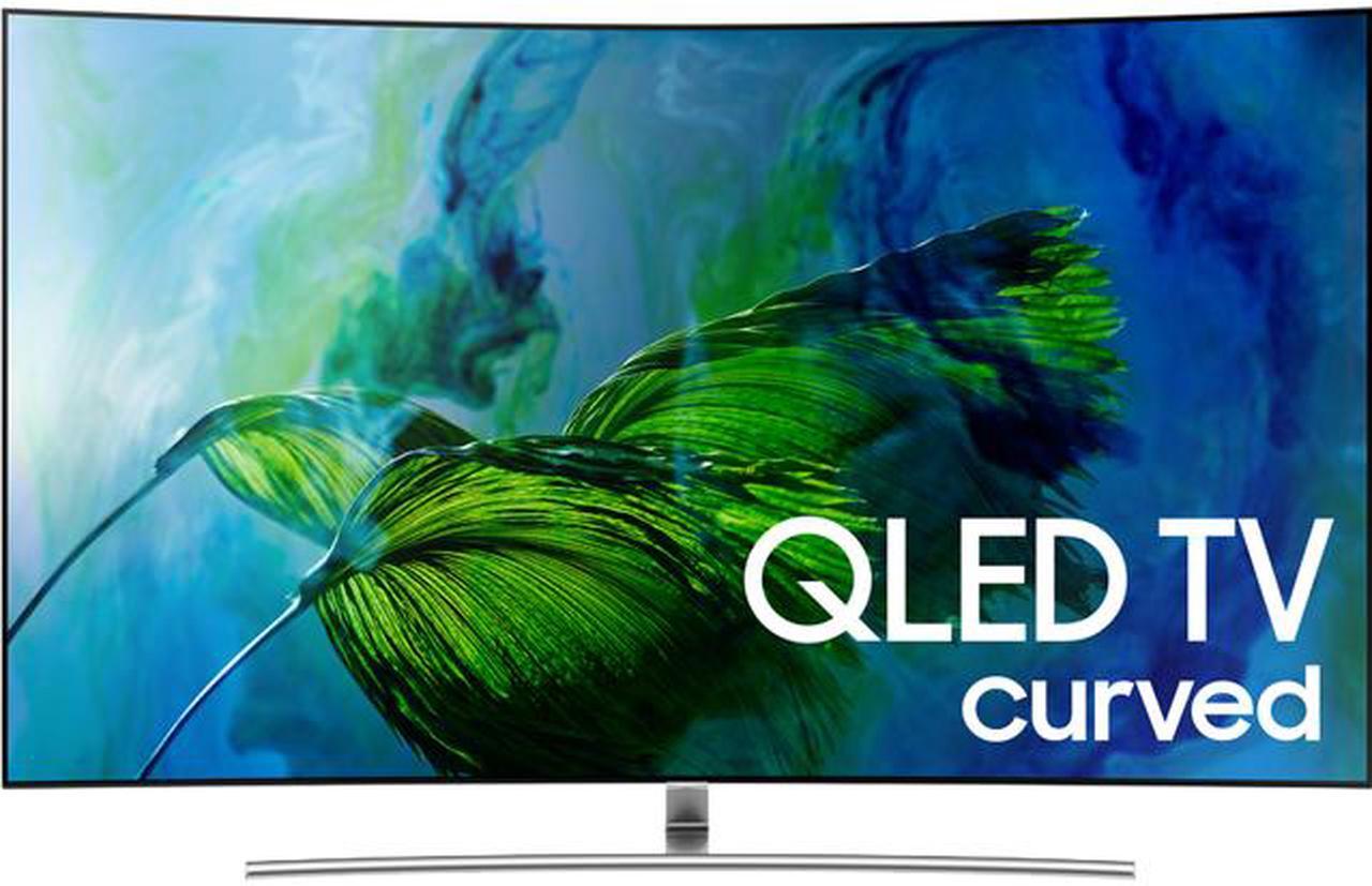Main image of Samsung Q8C 75" QLED Curved 4K UHD HDR Elite Smart TV QN75Q8CAMFXZA