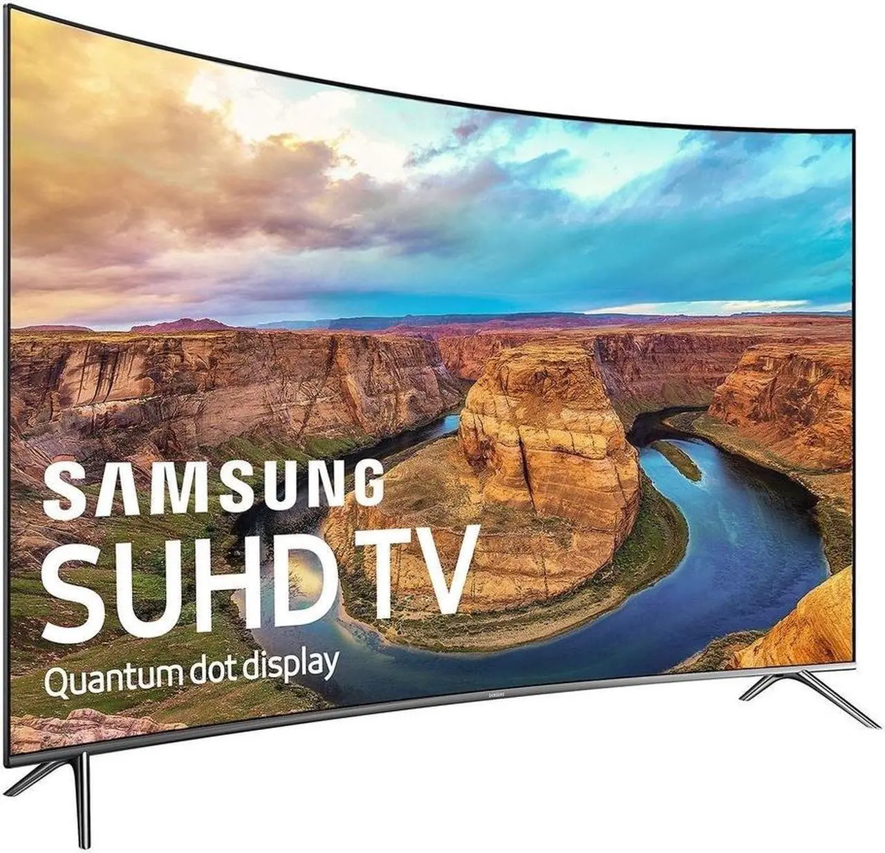 Main image of Samsung UN55KS850DFXZA 4k Curved 55" LED TV, Black (Certified Refurbished)