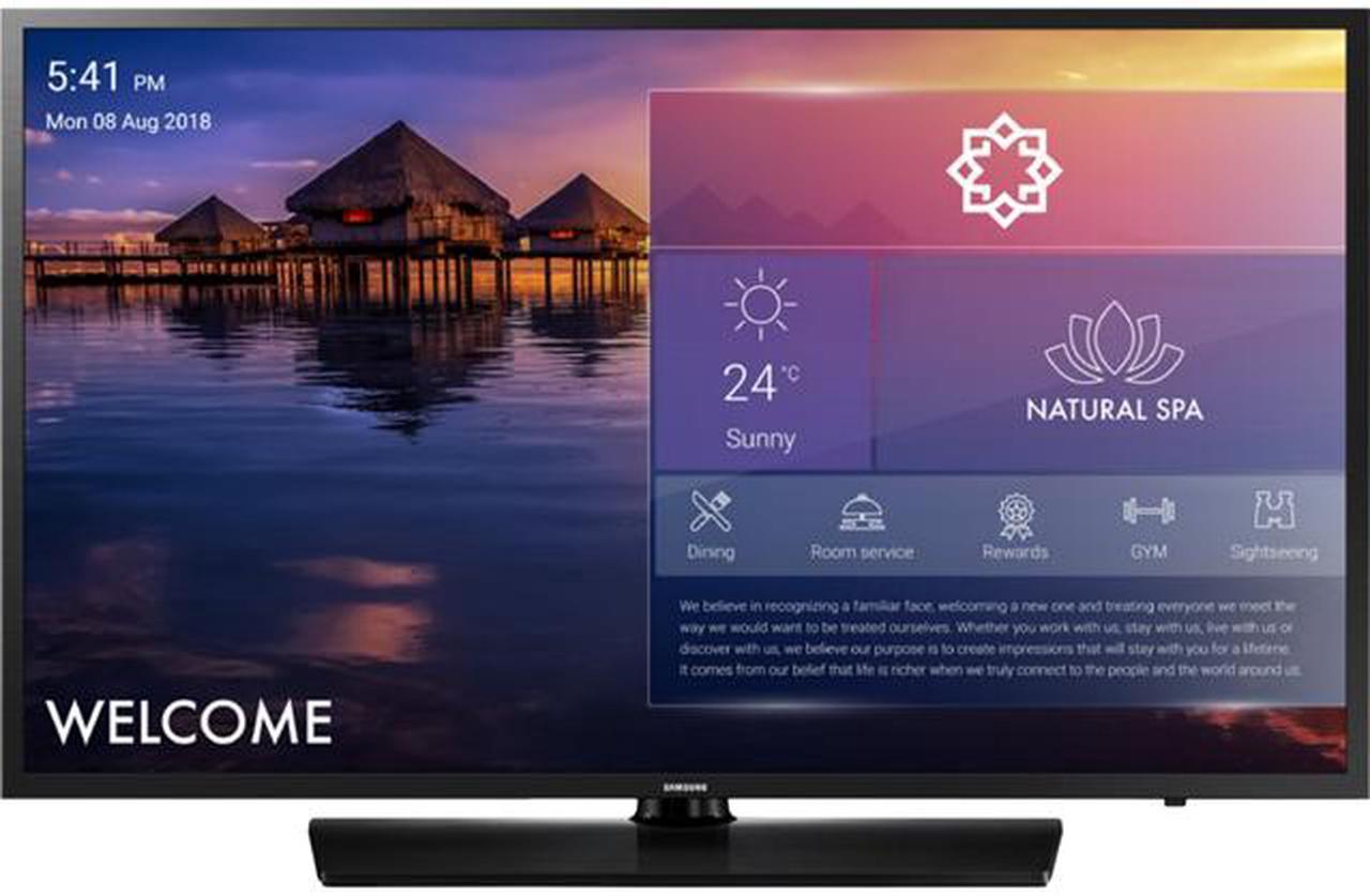 Samsung NJ478 Series 43" Full HD Hospitality TV for Guest Engagement - HG43NJ478MFXZA