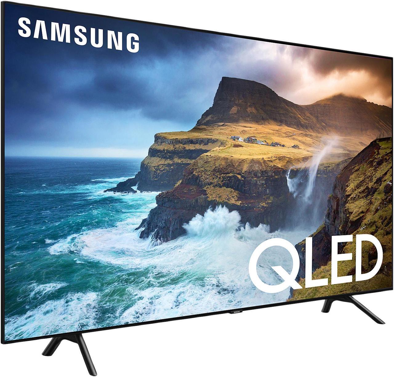 Alt view image 3 of 7 - Samsung QLED Q70R 65" Smart 4K UHD LED TV QN65Q70RAFXZA (2019)