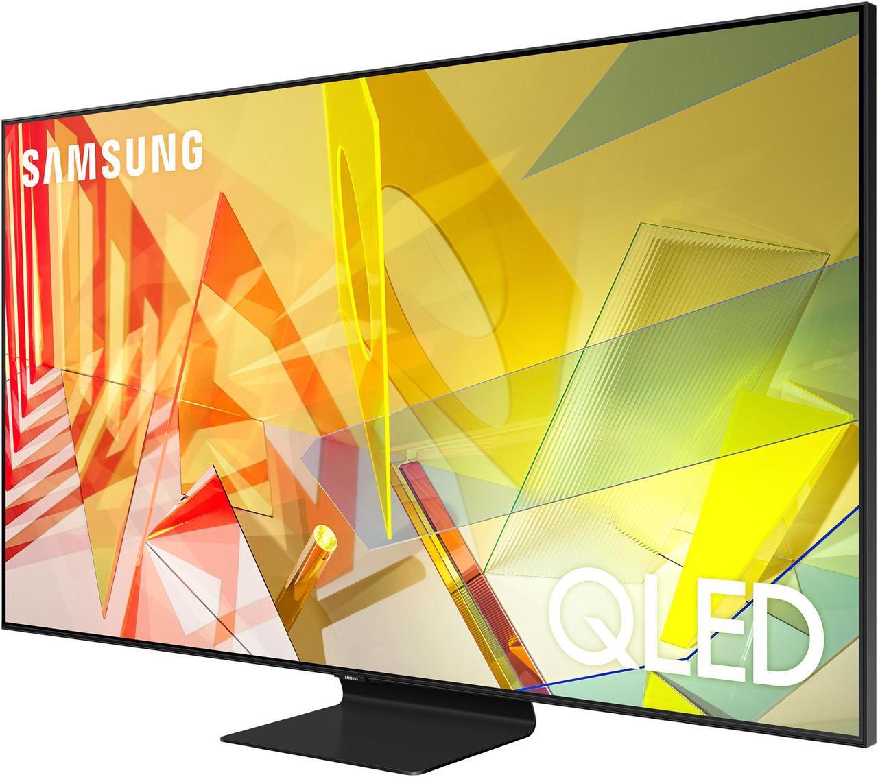 Alt view image 3 of 8 - Samsung 55" Class Q90T Series QLED 4K UHD HDR Smart TV (QN55Q90TAFXZA, 2020 Model)