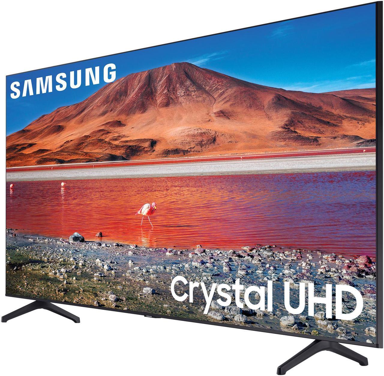 Alt view image 3 of 7 - Samsung 75" Class TU7000 Crystal UHD 4K Smart TV (UN75TU7000FXZA, 2020)