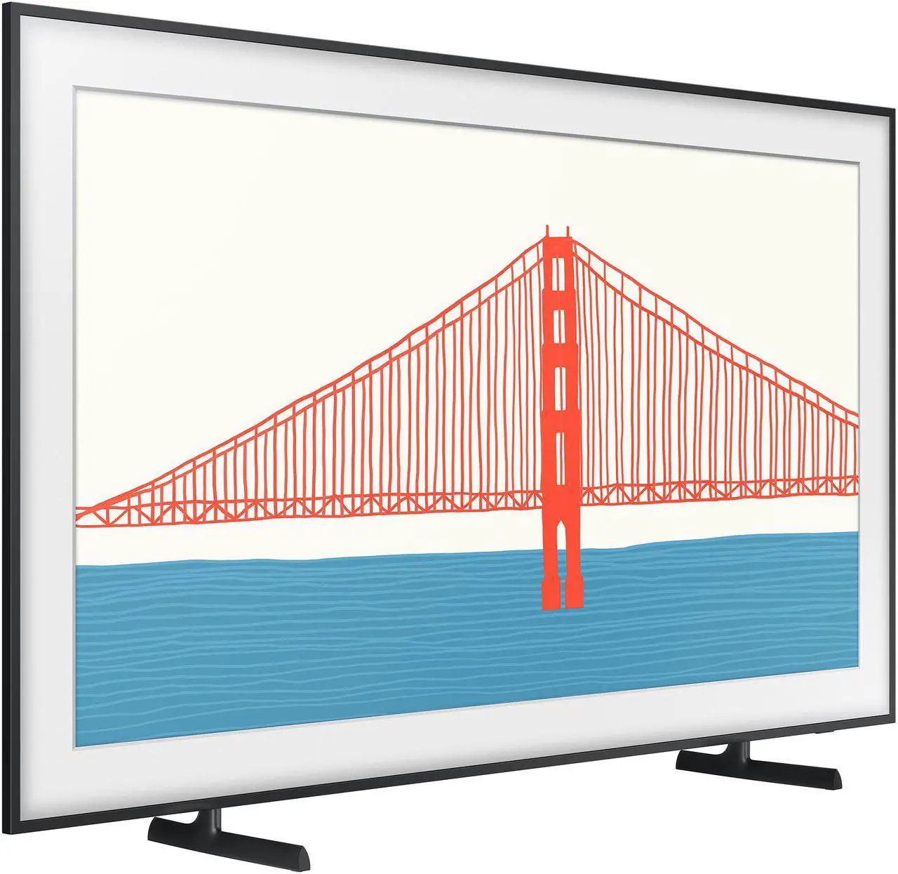 Alt view image 3 of 13 - Samsung QN75LS03AAFXZA The Frame 4K QLED (2021)