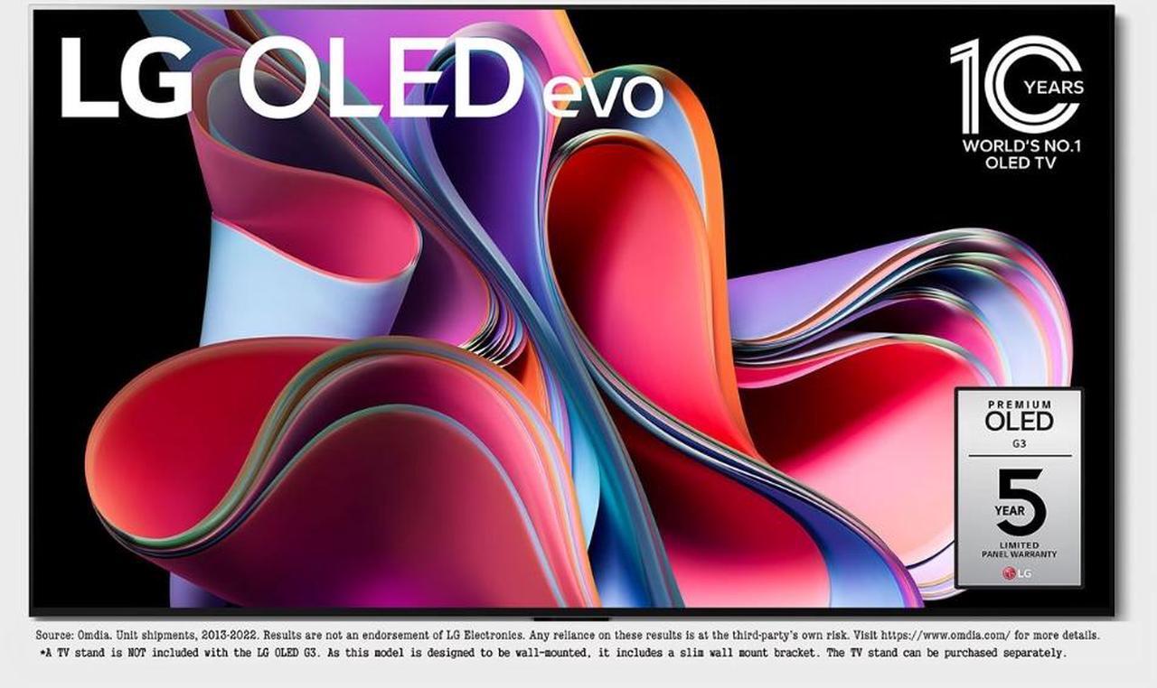 Alt view image 9 of 9 - LG OLED evo G3 83 inch 4K Smart TV (OLED83G3PUA, 2023)
