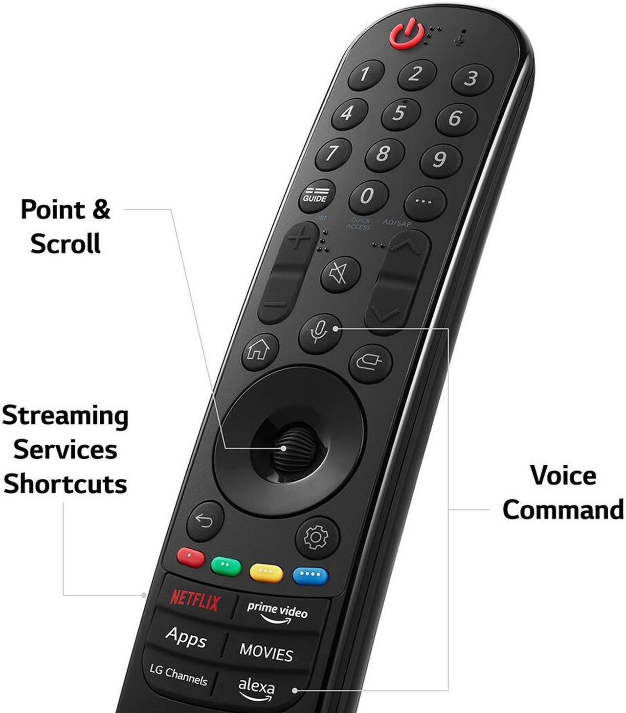 Alt view image 5 of 6 - LG 55 Inch Class 4K UR9000 PUA Series Smart webOS 23 w/ThinQ AI TV 55UR9000PUA (2023)