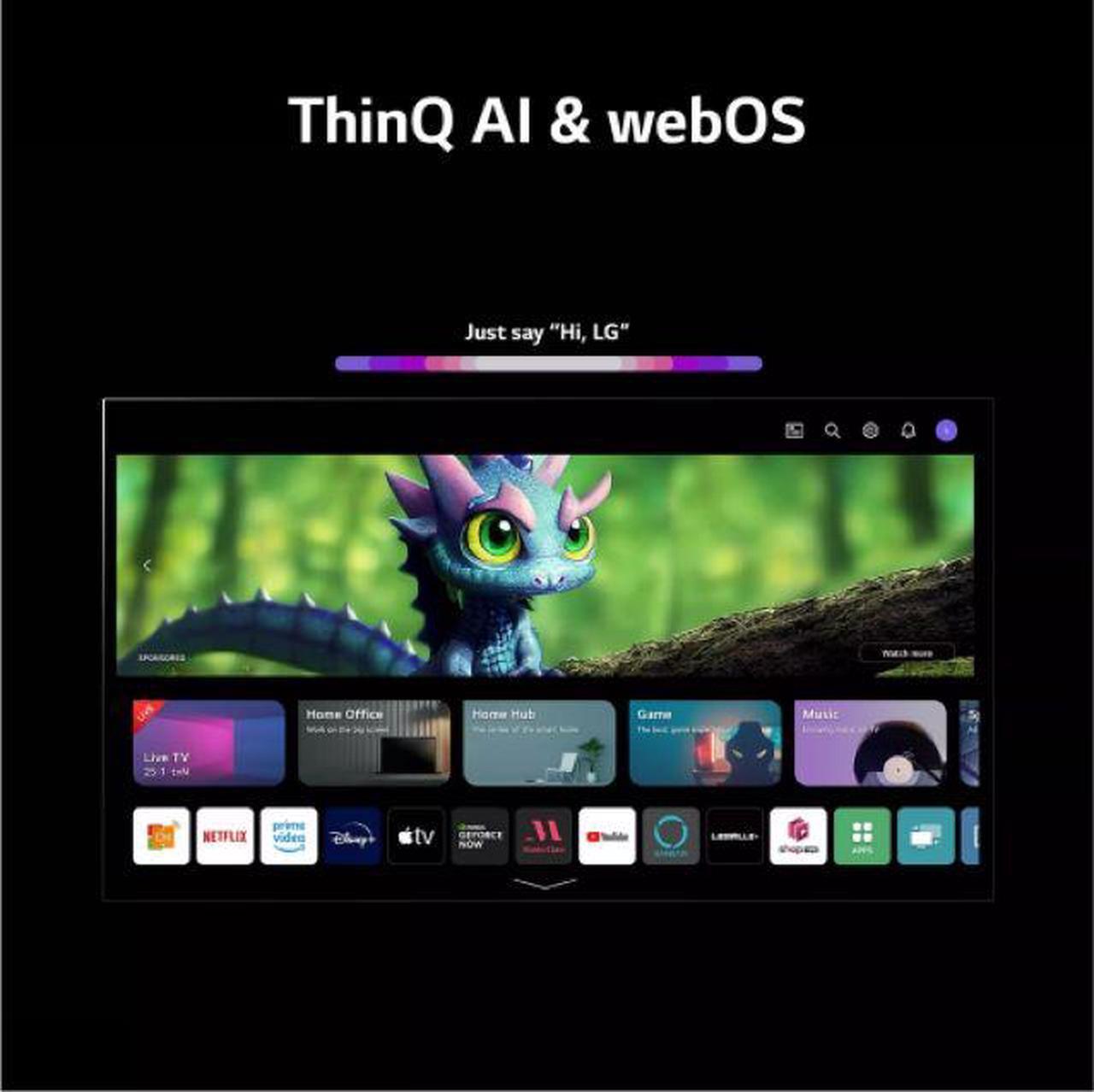 Alt view image 6 of 10 - LG M-series 77" 4K Ultra HD (3,840 x 2,160) 120Hz OLED TV (OLED77M3PUA 2023)