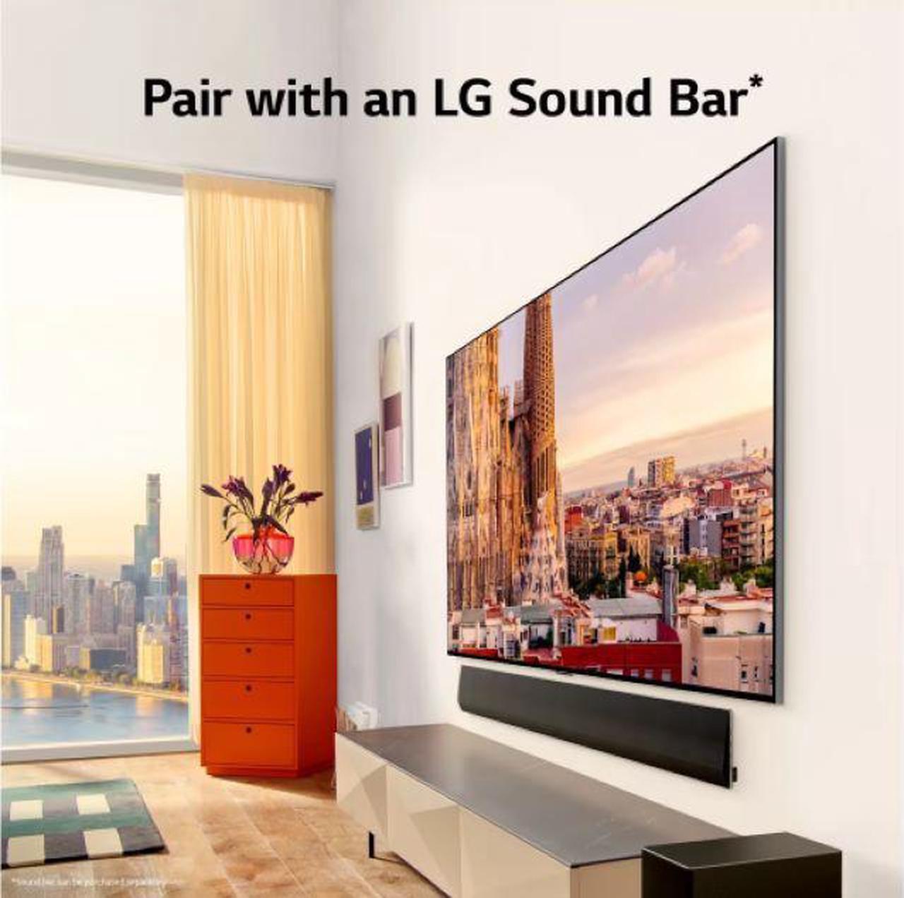 Alt view image 8 of 10 - LG M-series 77" 4K Ultra HD (3,840 x 2,160) 120Hz OLED TV (OLED77M3PUA 2023)