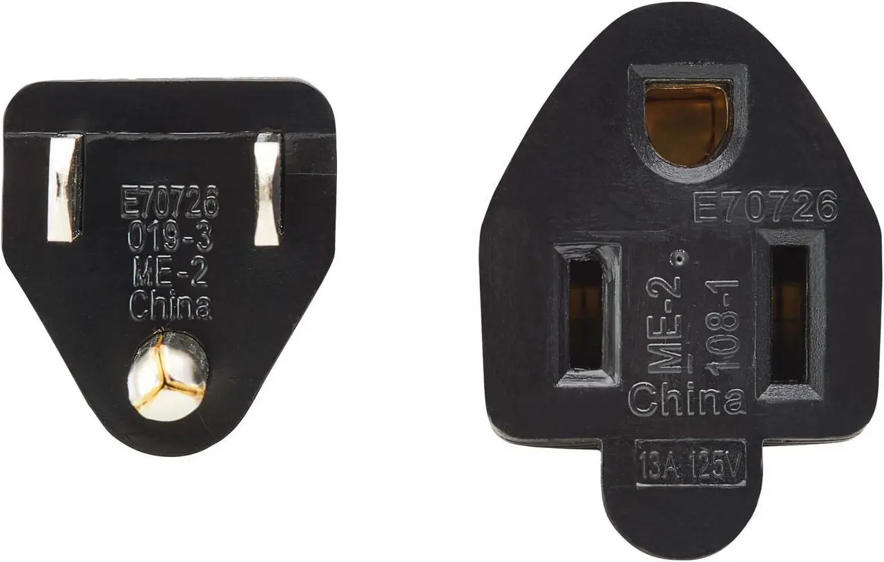 Alt view image 3 of 5 - Tripp Lite Power Extension Cord, NEMA 5-15P to NEMA 5-15R - 13A, 120V, 16 AWG, 12 ft. (3.7 m), Black P022-012-13A
