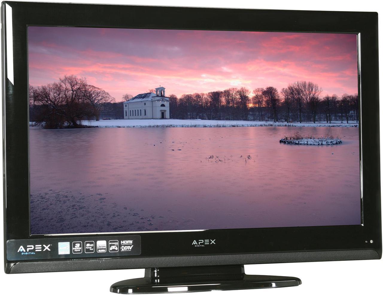 Alt view image 3 of 9 - Apex Digital 32" 720p 60Hz LCD HDTV