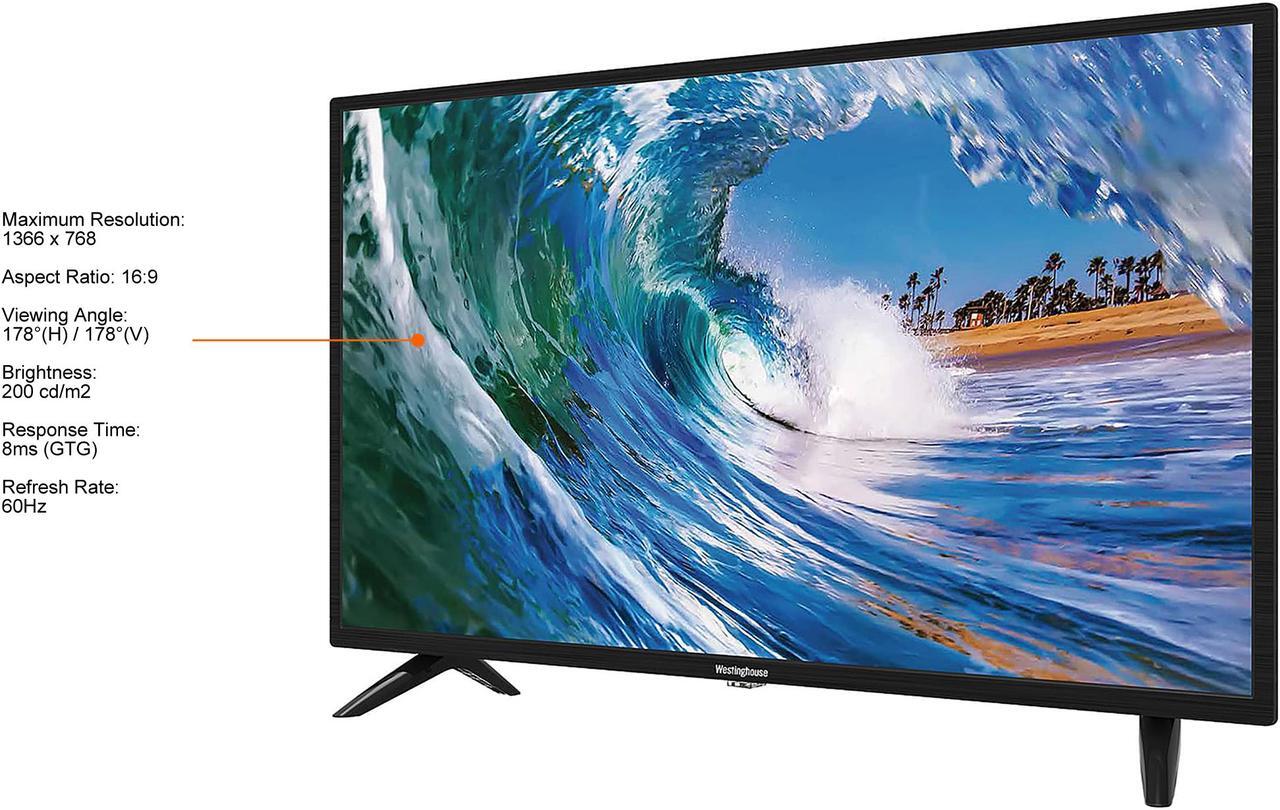 Alt view image 4 of 11 - Westinghouse 32" HD 720p LED TV (WD32HX1201, 2022)