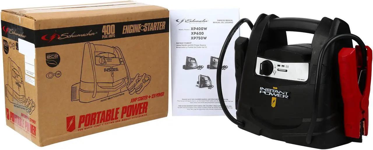 Alt view image 7 of 6 - Schumacher XP400 400 Peak Amp Instant Portable Power Source