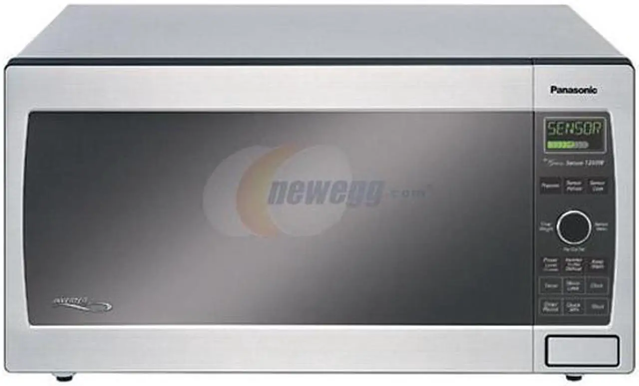 Main image of Panasonic 1250 Watts 1.6 Cu. Ft Stainless Steel Microwave Oven NN-T795SF Sensor Cook Stainless Steel