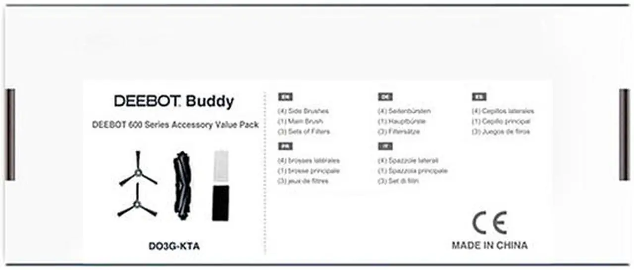 Alt view image 3 of 3 - Ecovacs DO3G-KTA DEEBOT Buddy DO3G-KTA Accessory set