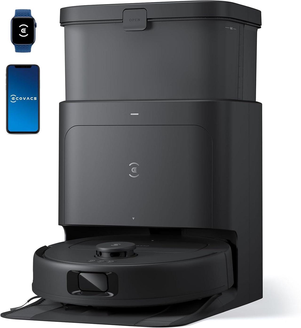 Main image of ECOVACS DEEBOT N30 PRO OMNI Robot Vacuum and Mop (10000Pa Suction) 140F Hot Water Mop Washing, Hot Air-Drying, Self-Emptying, Auto-lift Mopping
