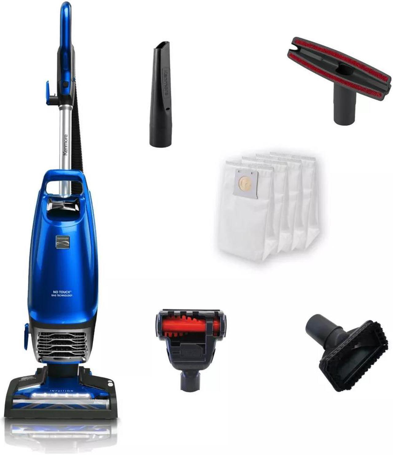 Alt view image 2 of 3 - Kenmore BU4021 Intuition Bagged Upright Vacuum Cleaner Blue
