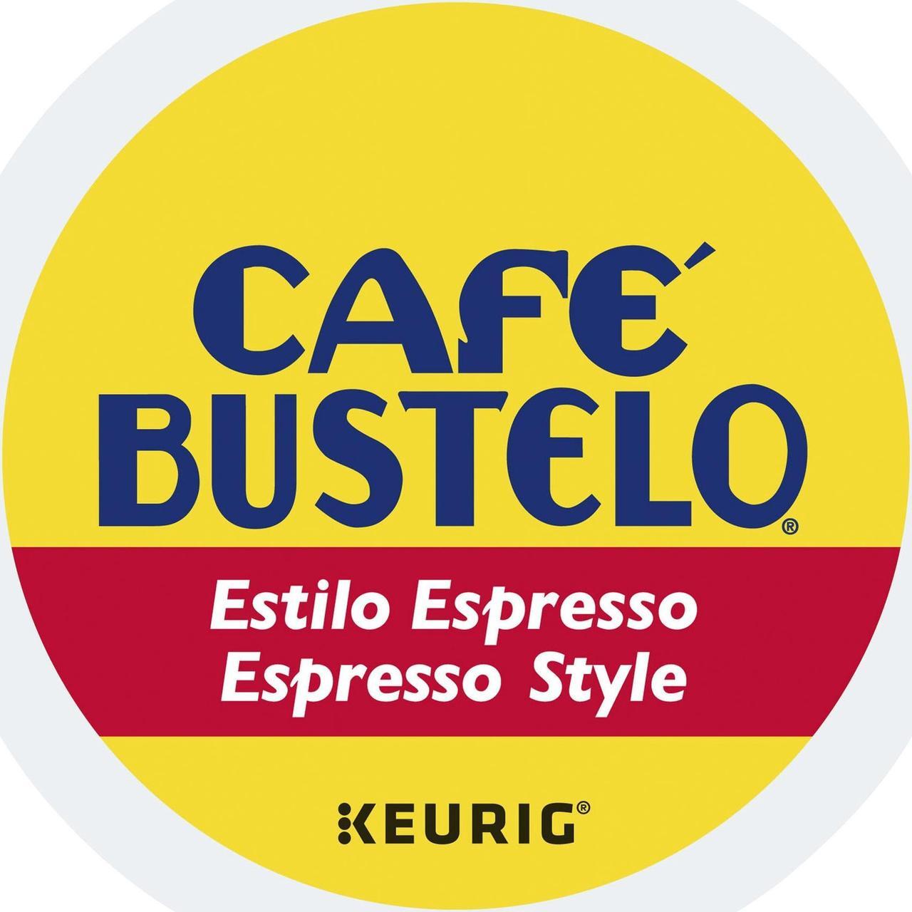 Alt view image 2 of 2 - Green Mountain Cafe Bustelo K-Cup Espresso Style Coffee - Dark - 24/Box 8996