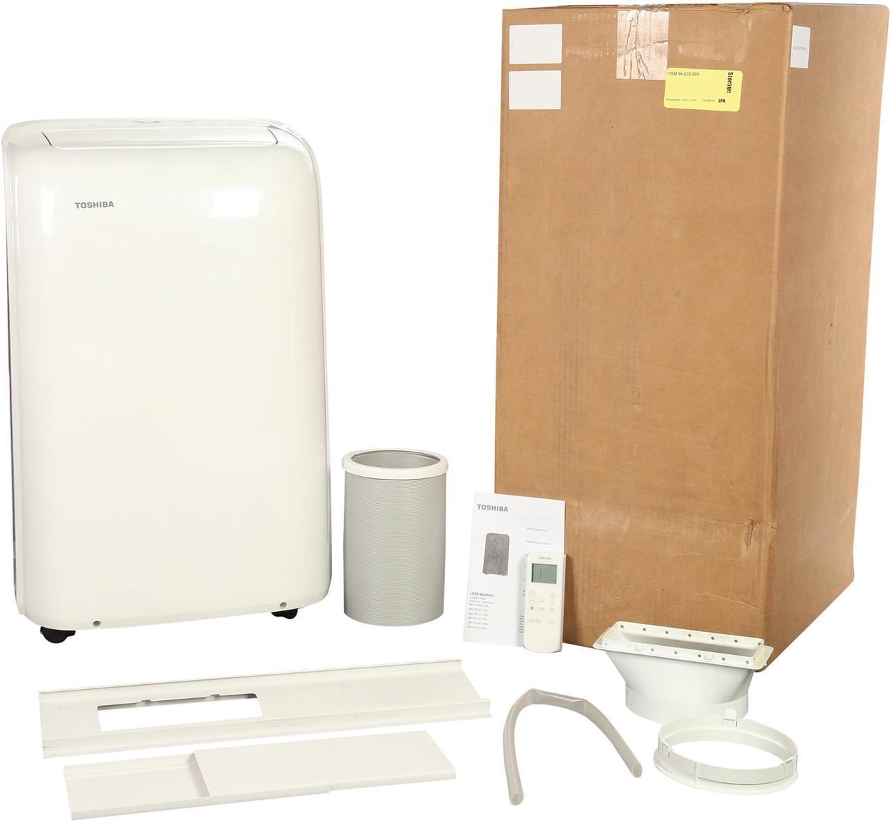Alt view image 6 of 6 - Toshiba 12,000 BTU Portable Air Conditioner with Remote RACPD1211CRU