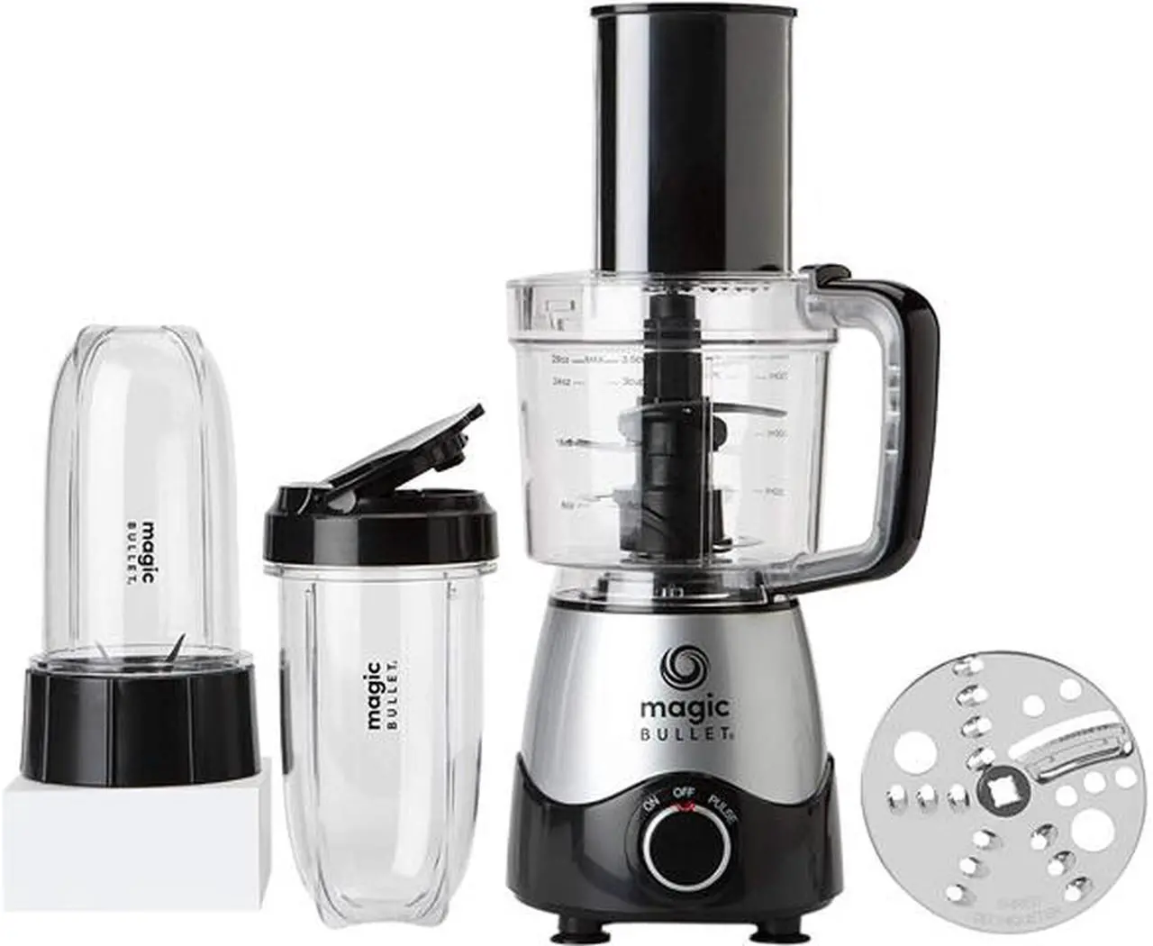NutriBullet Magic Bullet Kitchen Express Blender, Silver MB50200