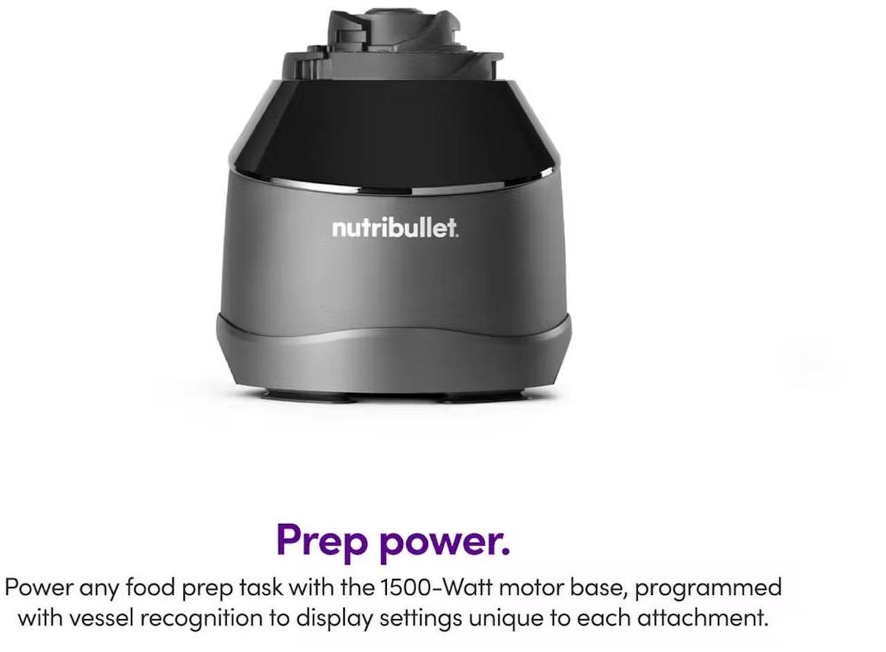 Alt view image 3 of 11 - NutriBullet NBKS50100 Black 32oz Cup Jar Size Triple Prep System