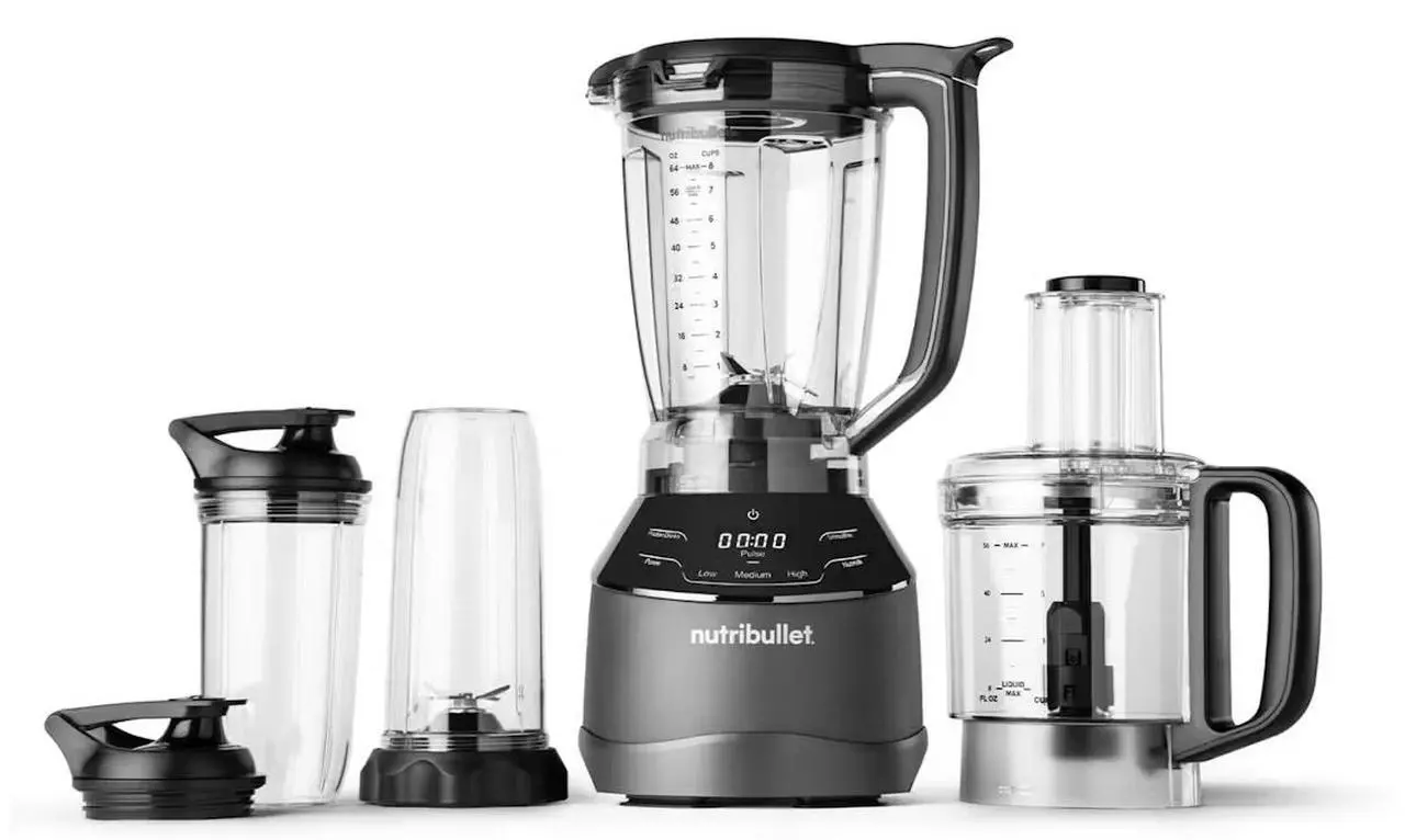 Alt view image 4 of 11 - NutriBullet NBKS50100 Black 32oz Cup Jar Size Triple Prep System