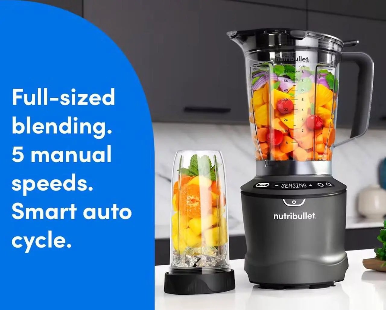 Alt view image 2 of 12 - nutribullet SmartSense Blender Combo NBF50700